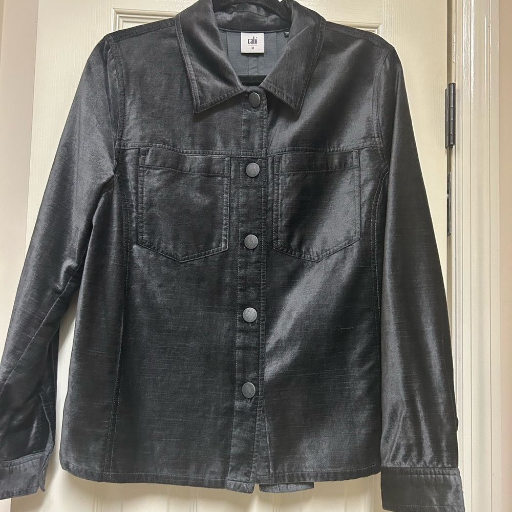 CAbi slate Jean Jacket